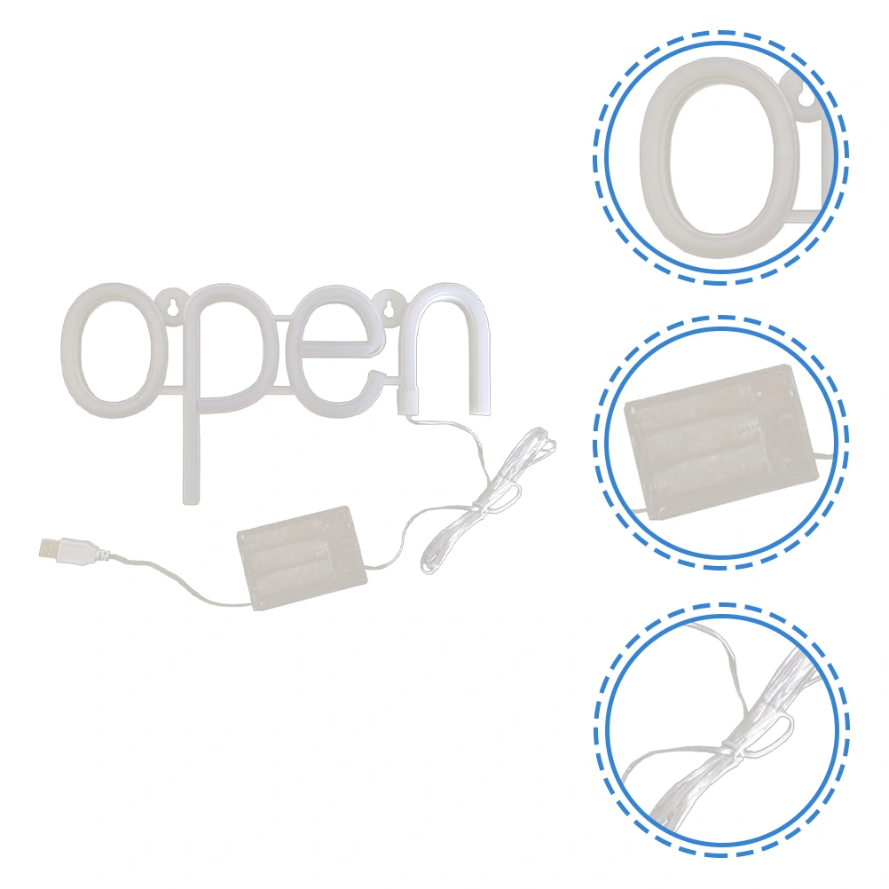 Open Sign LED Neon Open Sign Neon Light LED Open Neon Light for Restaurant