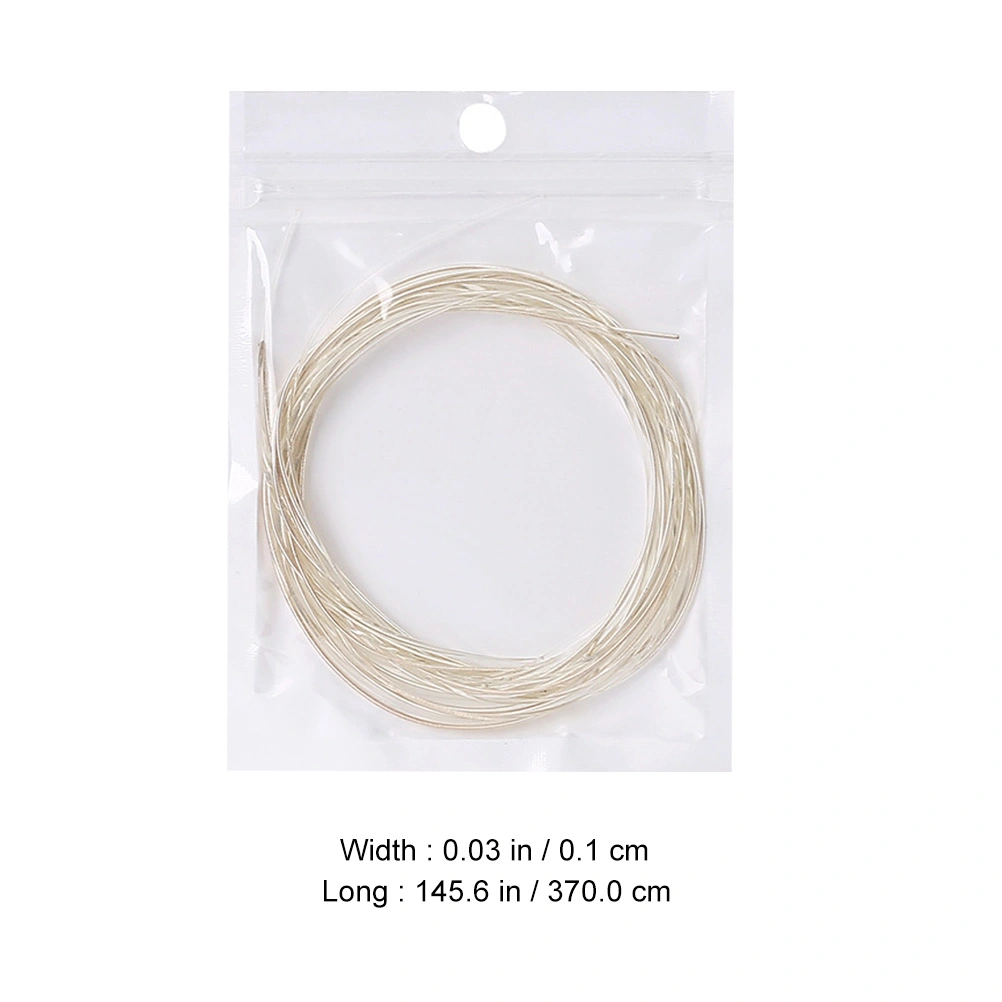 2 Bags Professional Acoustic Guitar Strings Durable Guitar Strings Guitar Cable