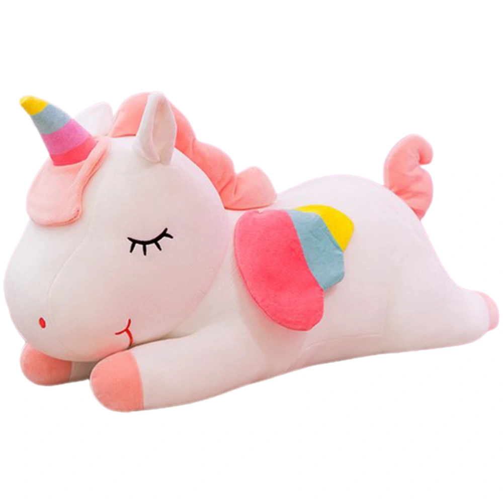 Unicorn Design Doll Pillow Creative Adorable Supple Doll Children Home Plaything