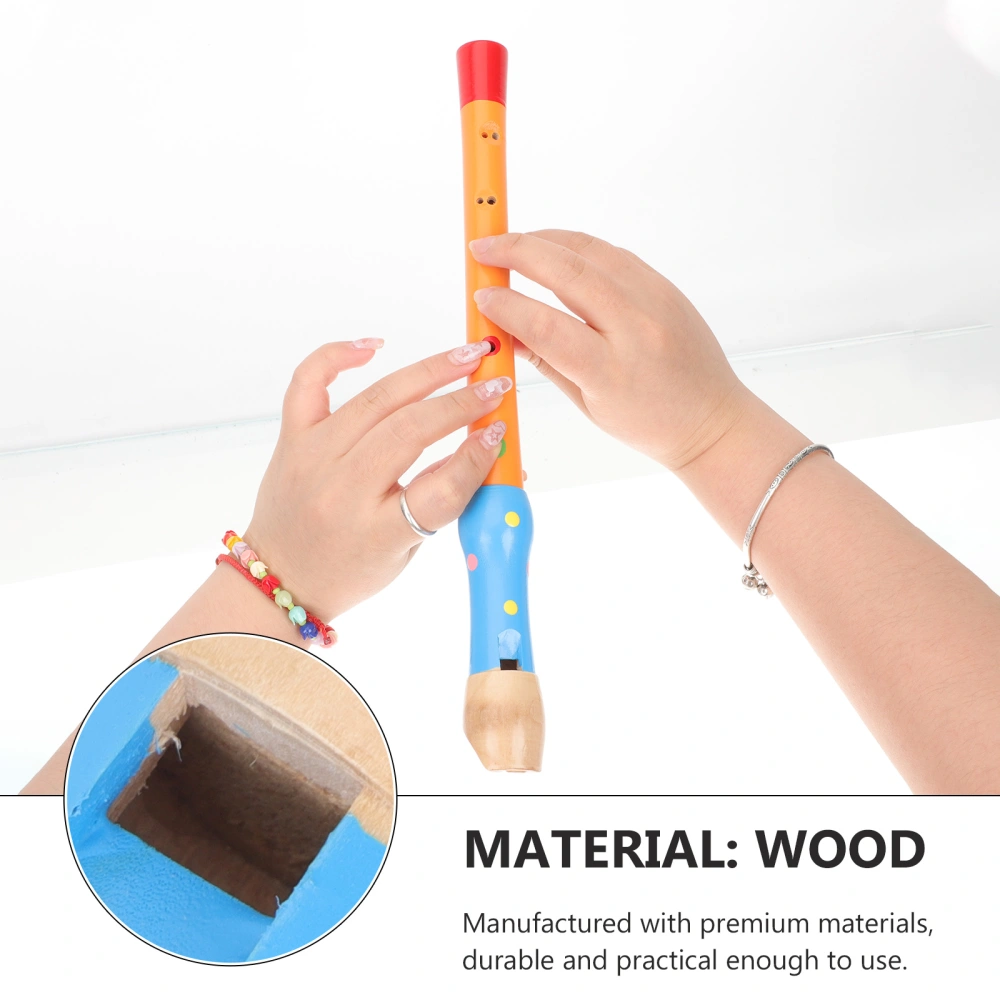  Flute Toys Creative Wood Flute Toys Children Instrument Toys Children Flute Toy