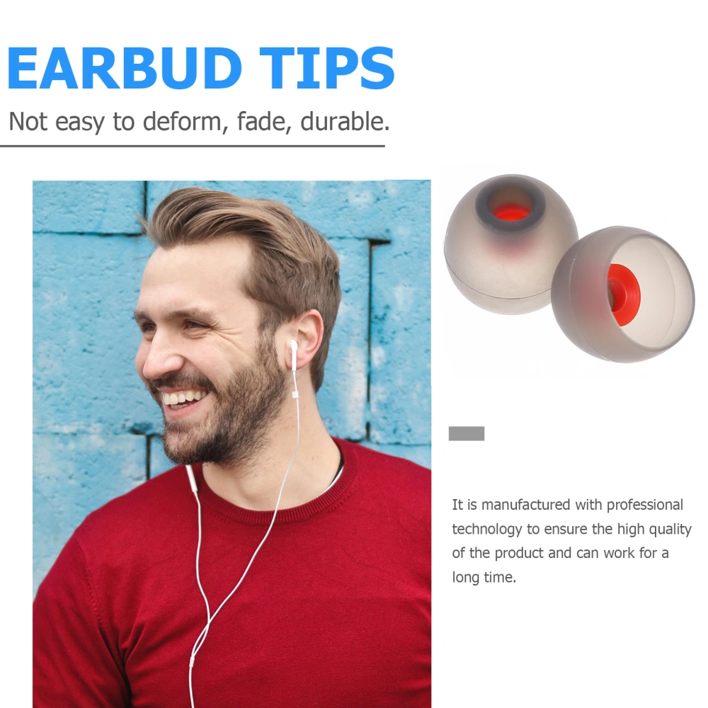 36pcs Replacement Earbuds Caps Silicone Earbuds Replacement Earphone Tips