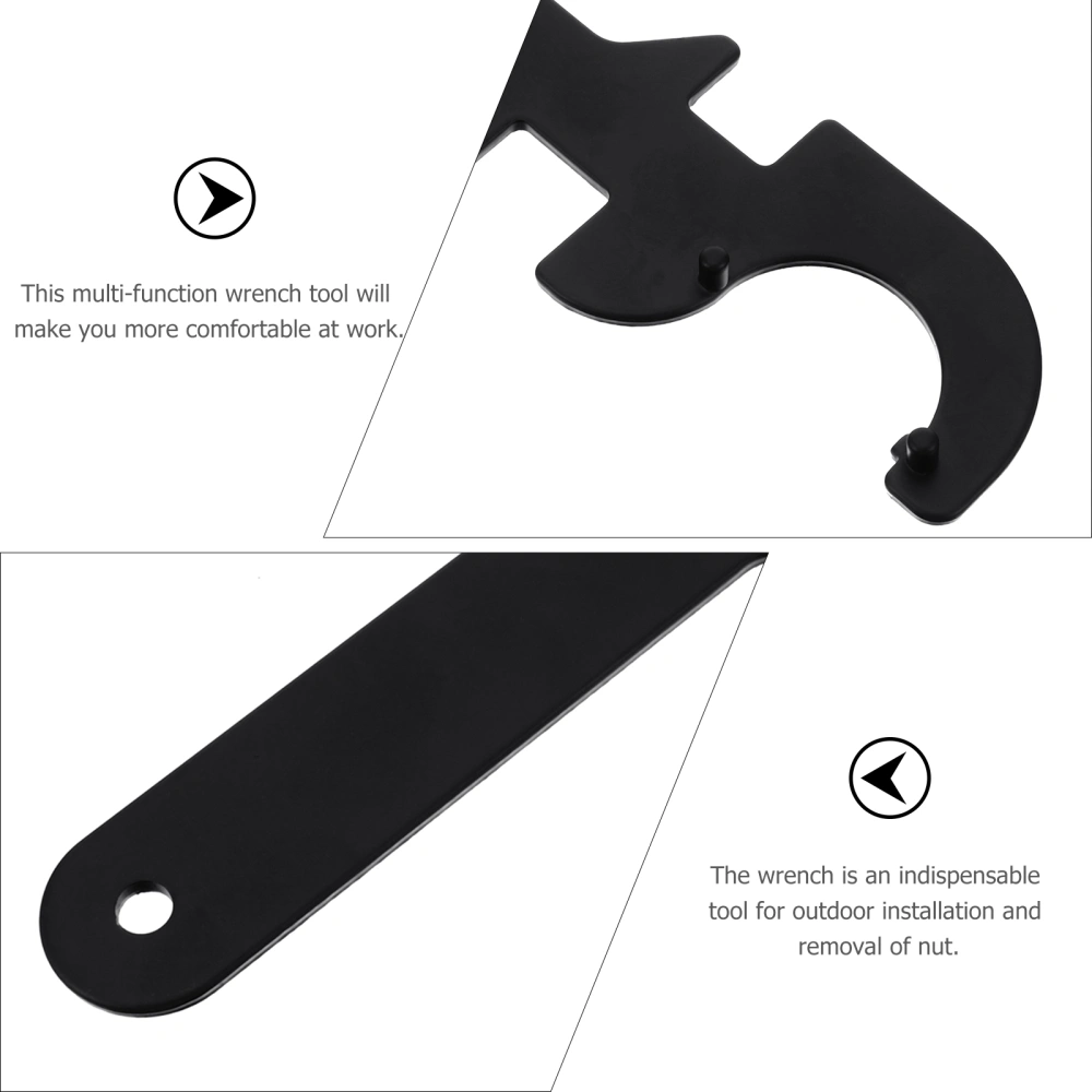 1Pc Multi-purpose Wrench Durable Outdoor Wrench Portable Outdoor Spanner Tool