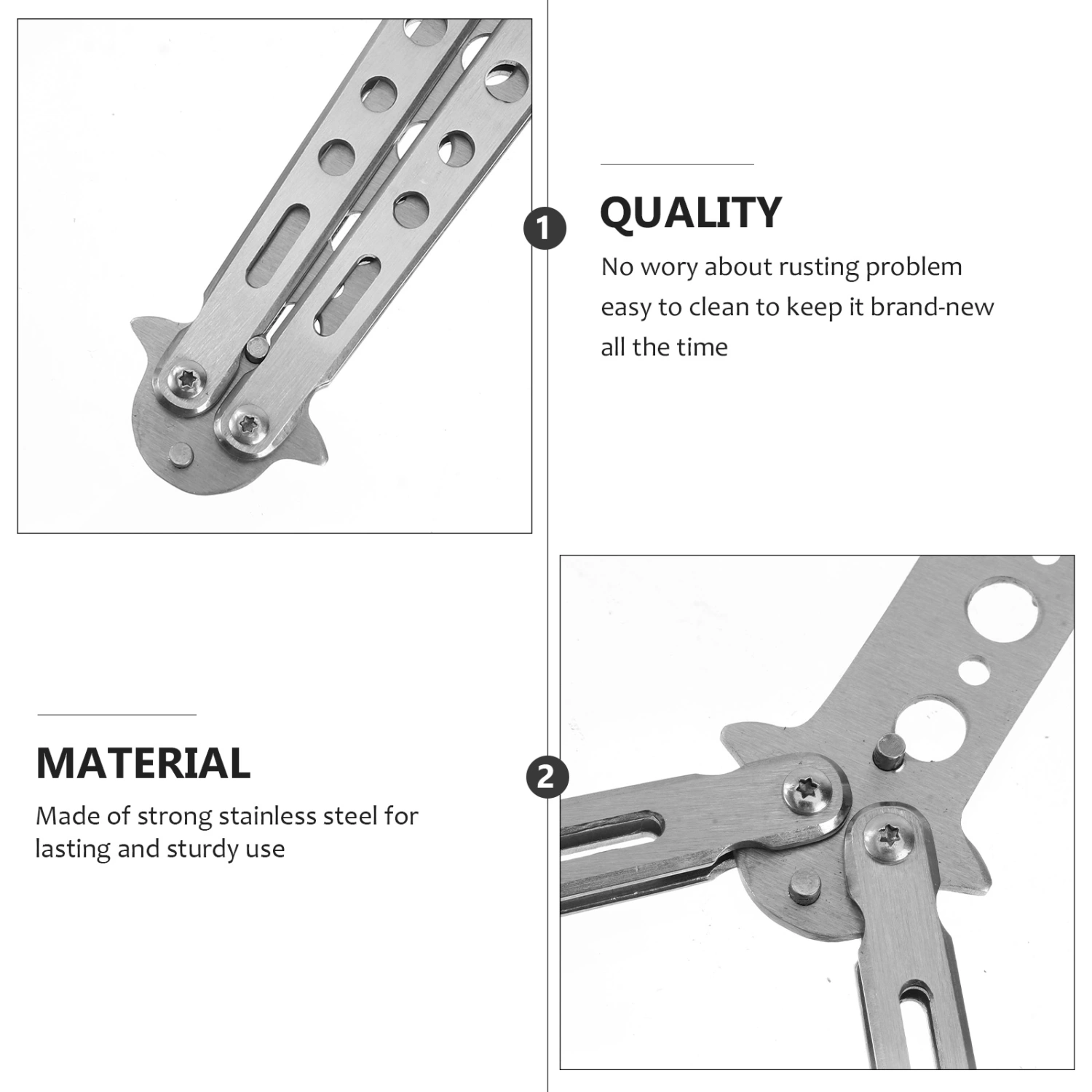 Multi-function Driver Practice Tool Bottle Opener Opener Silver