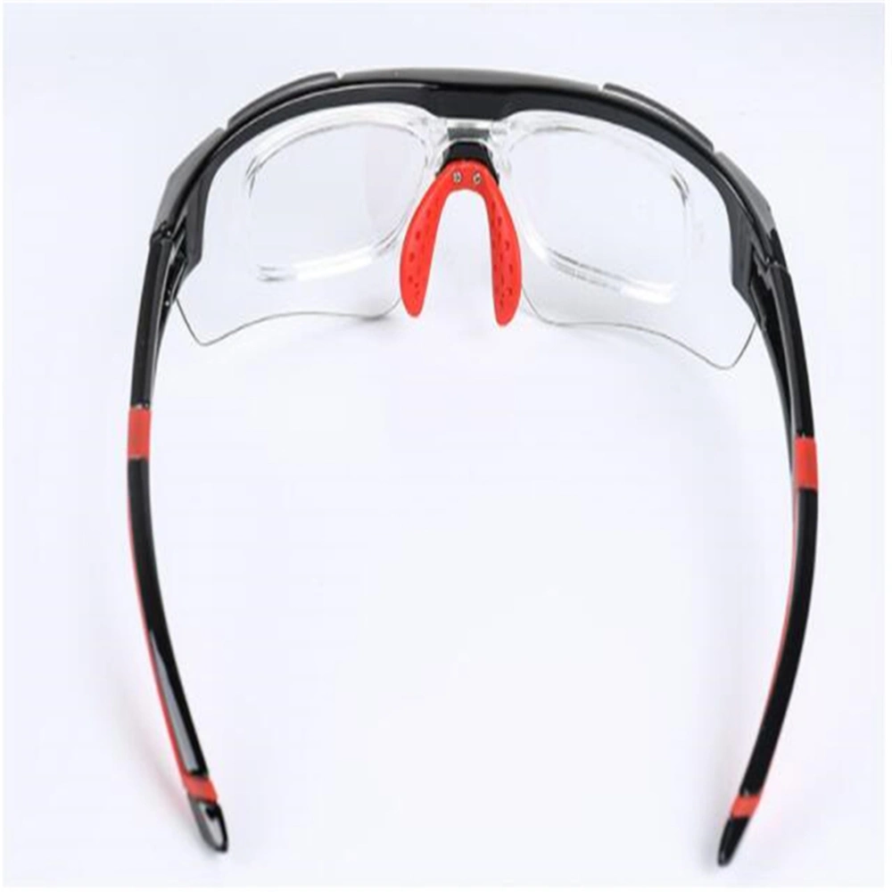 Discolor Windproof Riding Glasses Protective Motorcycle Goggles Glasses for Sports Outdoor （Red）