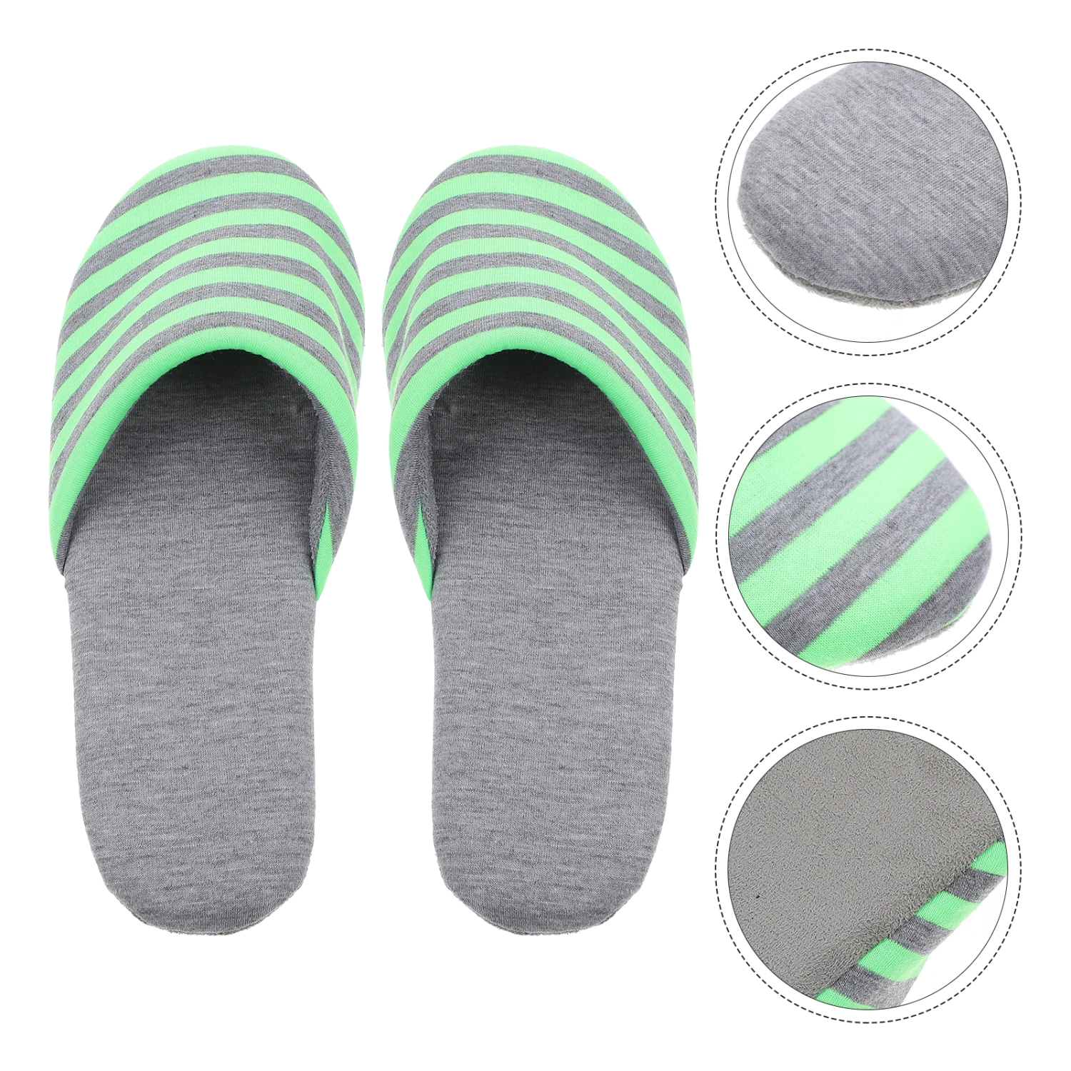 1 Set of Slippers for Outing Travel Fashionable Slipper Folding Slippers