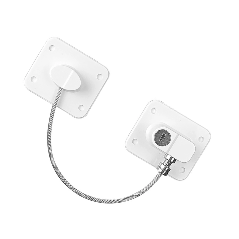 Adhesive Refrigerator Cabinet Lock Window Drawer Door Lock for Kids Baby