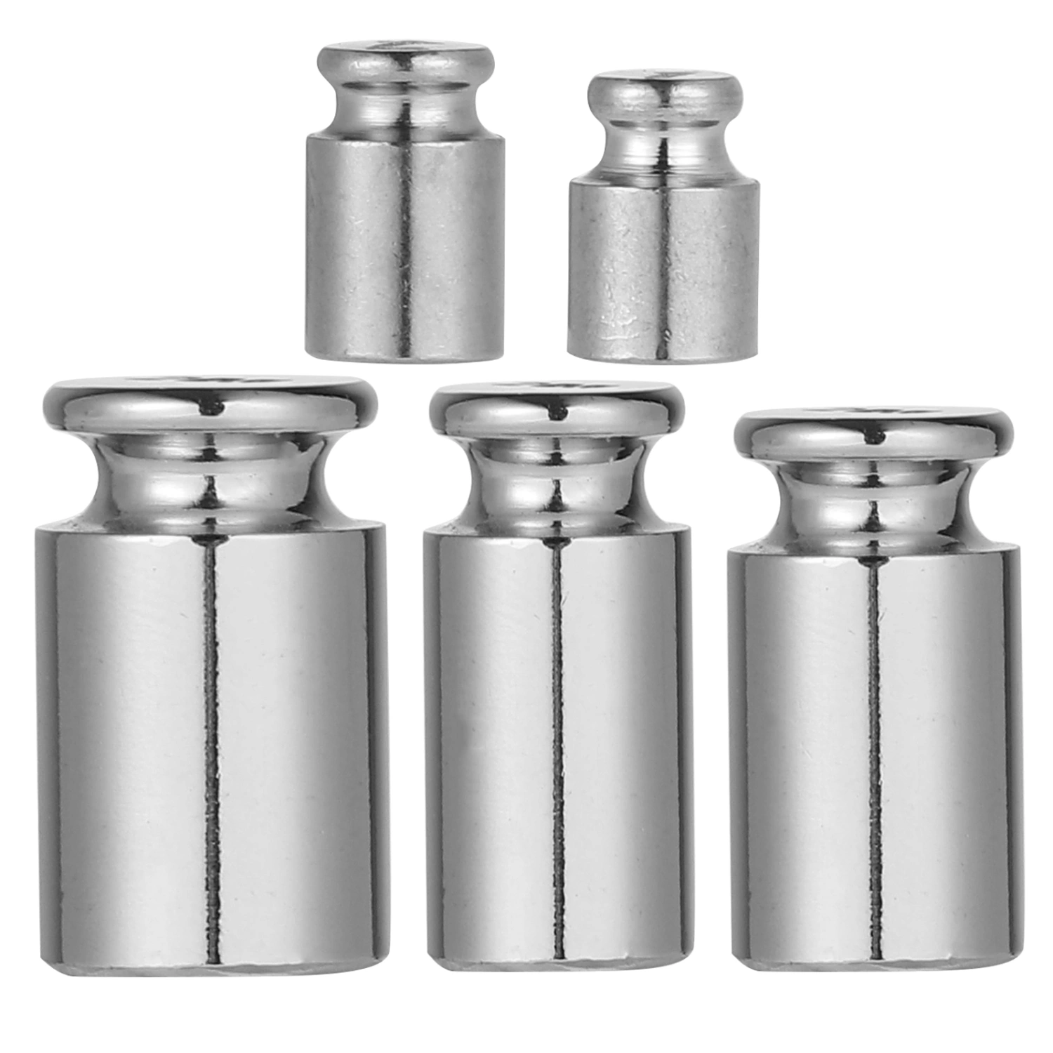 1 Set of 5 Pcs Electronic Scale Calibration Weight Steel Digital Scale Balance