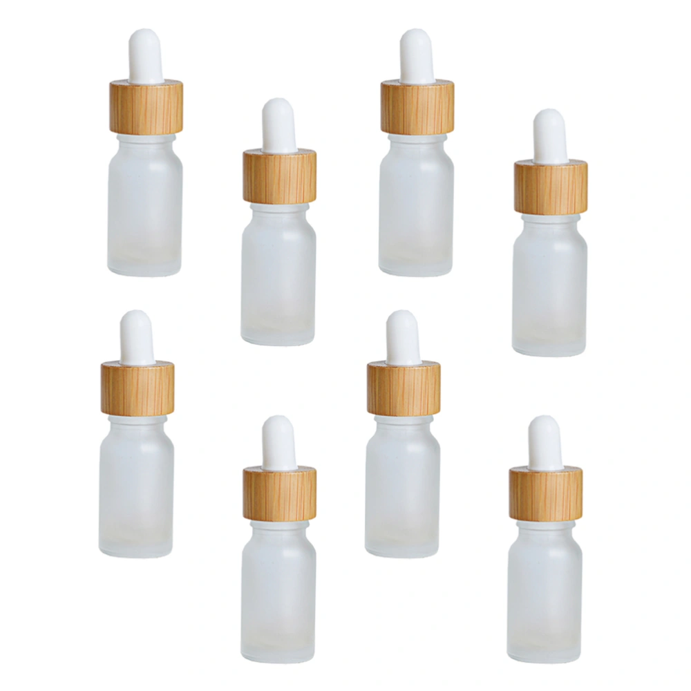 8pcs 15ml Refillable Essential Oil Dropper Bottle Empty Dispense Bottles