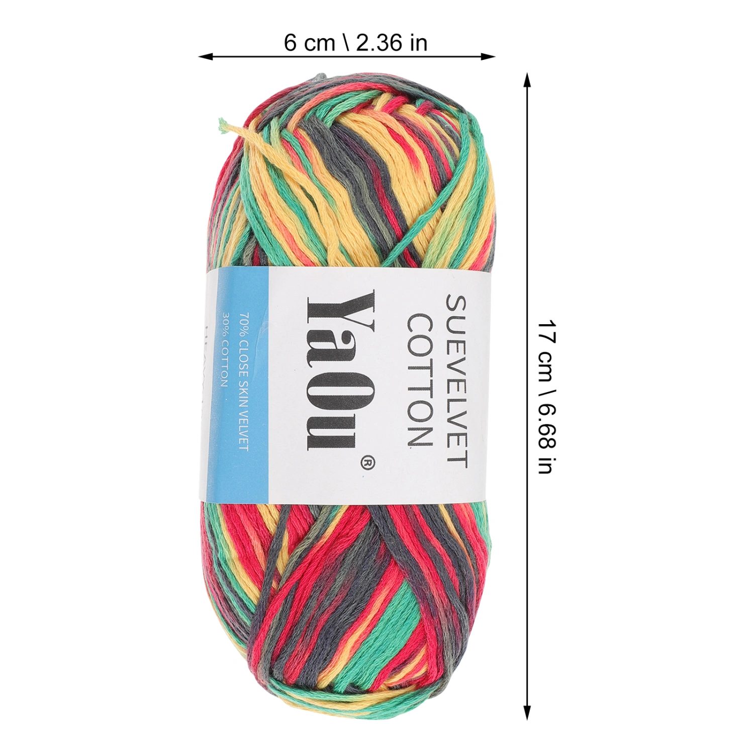 2 Boxes Crochet Thread Colored Crochet Cotton Yarn Knitting Yarn Crochet Supplies