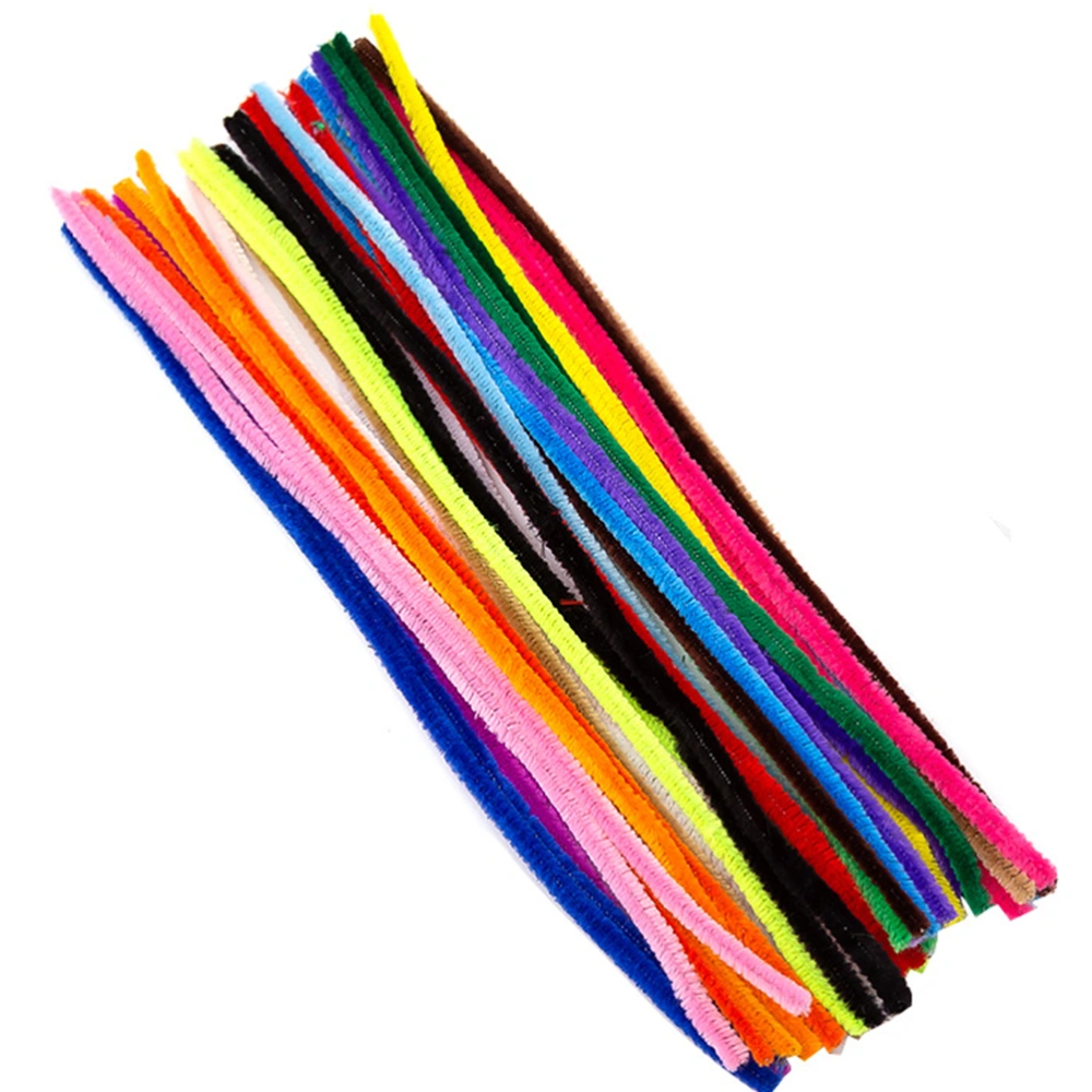 200pcs Colorful DIY Sticks Educational DIY Toys Plush Handmade Materials