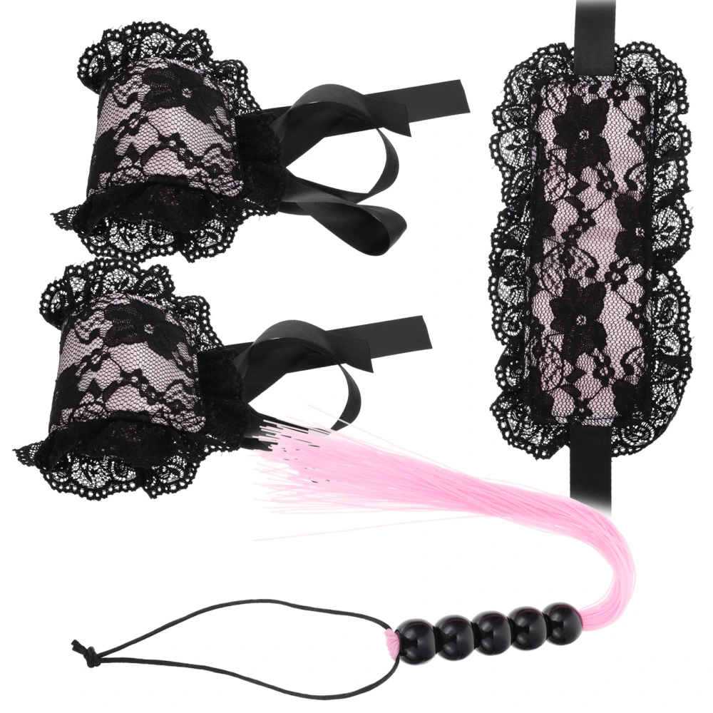 1 Set BDSM Bondage Restraint Set Safe Adult Fetish Toy Roleplay Accessories