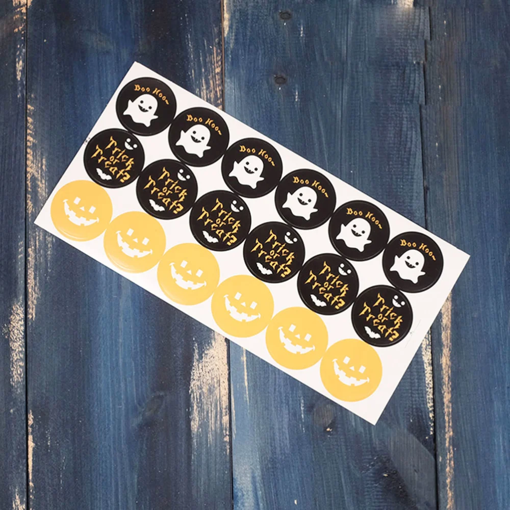 20pcs Halloween Stickers Trick or Treat Stickers Decals Sheet Party Favor Gift for Kids