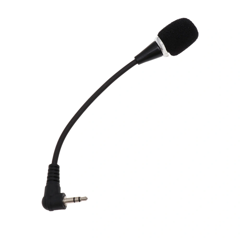 Mini Condenser Microphone Mono 3.5mm Plug-in Megaphones For Computer Skype Laptop Voice Amplifier