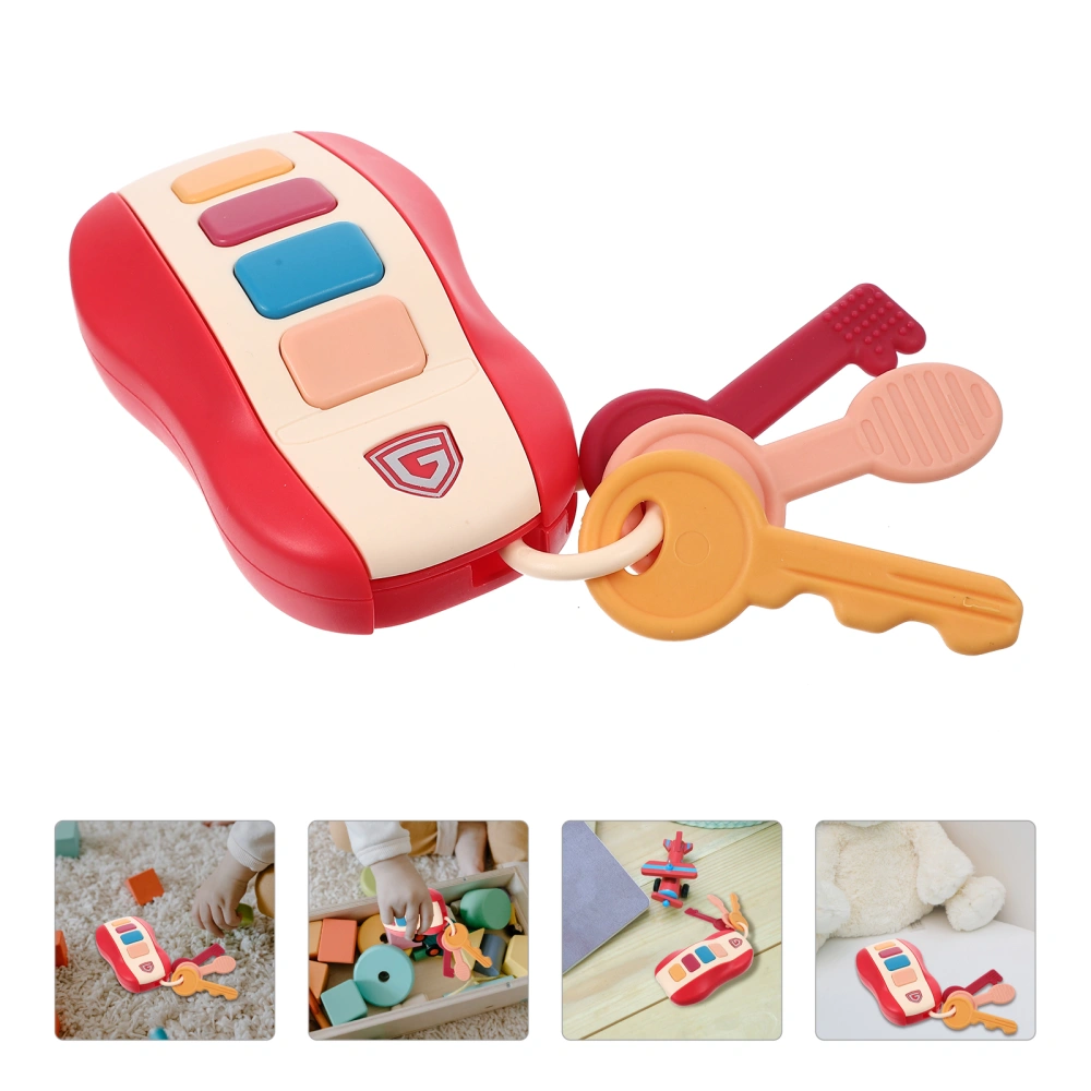 Musical Car Key Toy Infant Musical Toy Funny Pretend Play Plaything Educational Toy