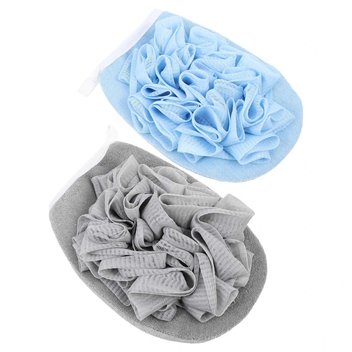 2Pcs Body Cleaning Flower Practical Shower Wipe 2-in-1 Skin Exfoliating Flower