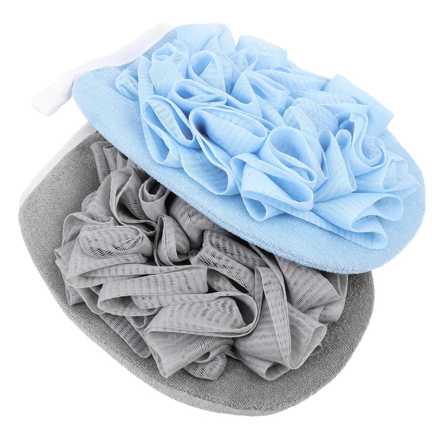 2Pcs Body Cleaning Flower Practical Shower Wipe 2-in-1 Skin Exfoliating Flower