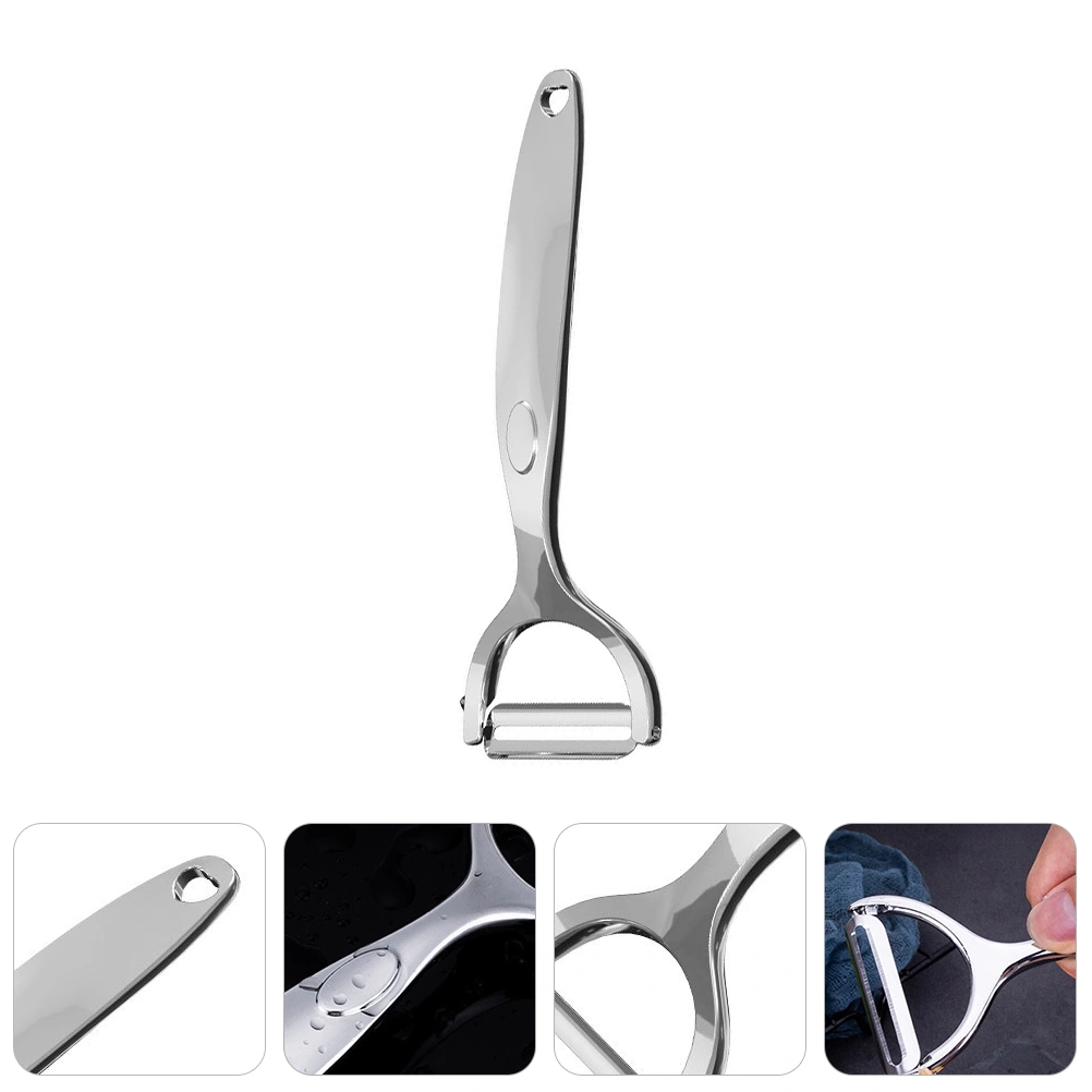 1pc Practical Fruit Peeler Daily Potato Peeler Stainless Kitchen Gadget