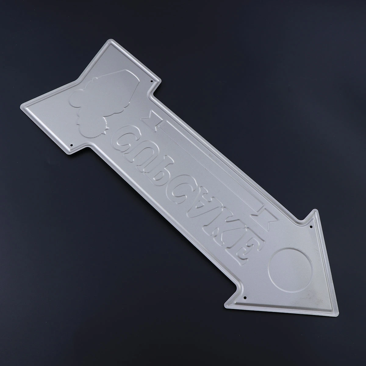 Creative Occident Retro Indicator Tag Iron Art Exit Nameplate for Supermarket Hotel Bar Decoration