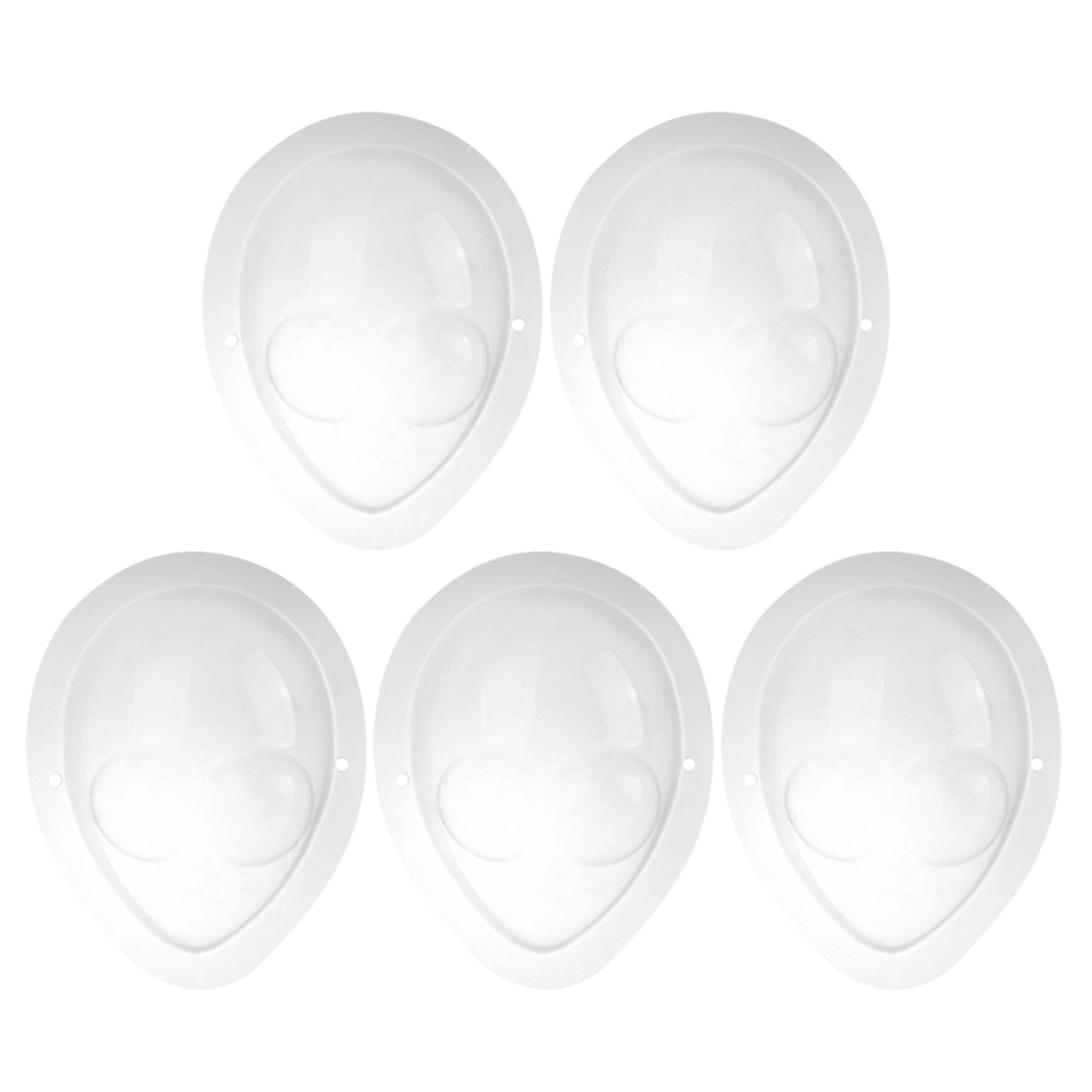 5 Pcs 1/3 Doll Mini Face Mask Transparent Toys Dustproof Face Cover DIY Mask Supplies for Dolls Crafts