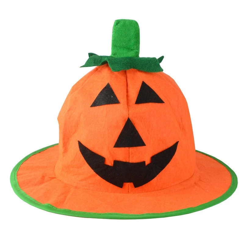 Pumpkin Hat Prop Halloween Headdress Performance Hat Halloween Party Hat Decoration