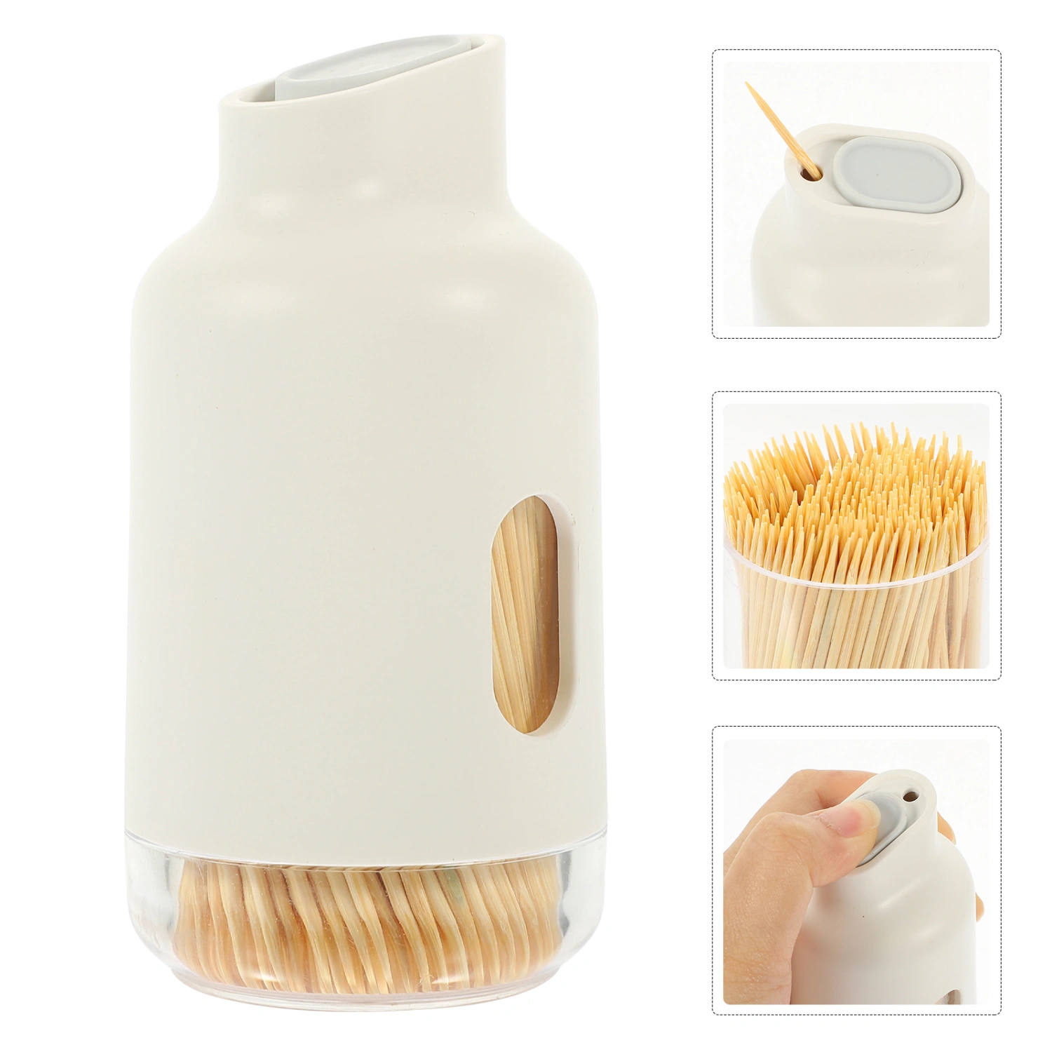 Household Toothpick Holder Delicate Toothpick Container Desktop Toothpick Box Home Accessory