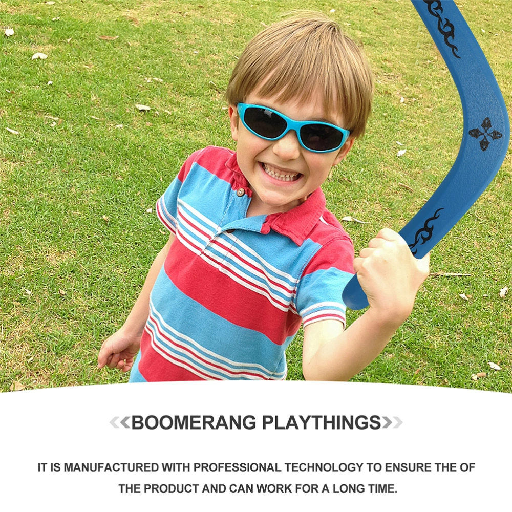 2pcs Handmade Boomerangs Wooden Boomerangs V-Shaped Returning Boomerangs