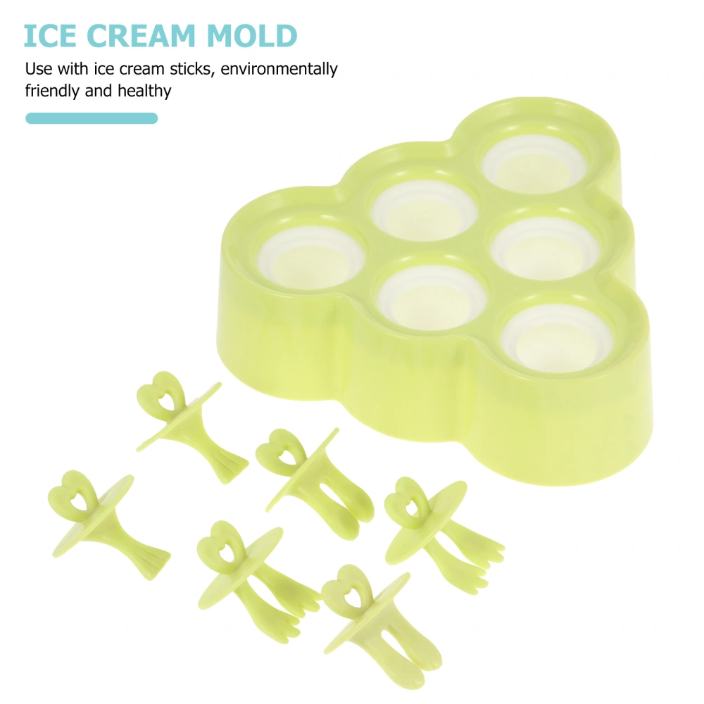 Lovely Ice Cream Mold Homemade DIY Making Tool Animal Shape Popsicle Mold