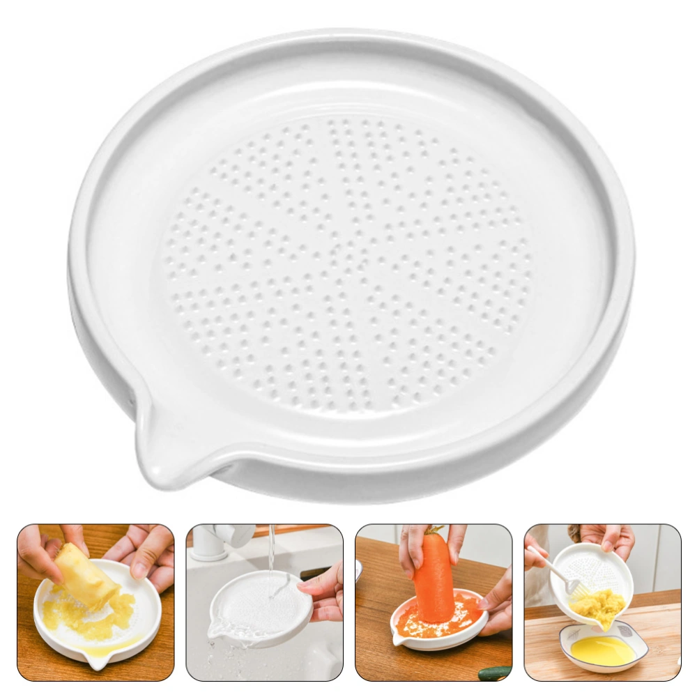 Kitchen Garlic Grinder Juicer Plate Complementary Food Grinding Plate Fruit Masher