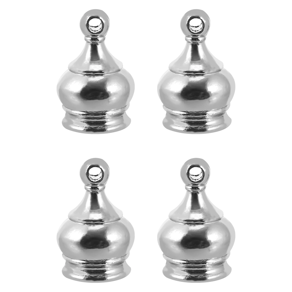 4pcs Lamp Finial Floor Lamp Table Lamp Decorative Nut Knob Light Screw Caps