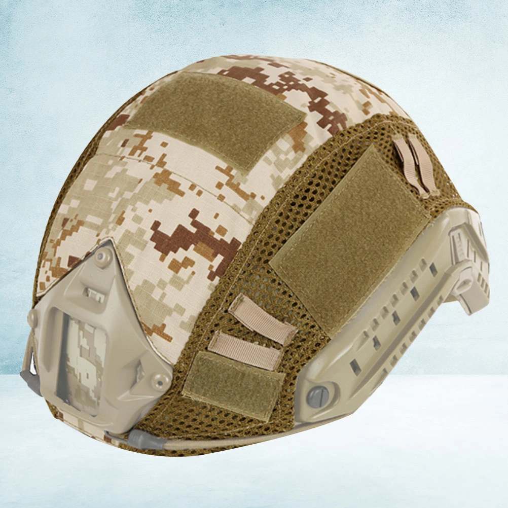 Safety Airsoft Helmet Cover Military Style Helmet Cover DIY Camouflage Helmet Accessory Digital Desert Style