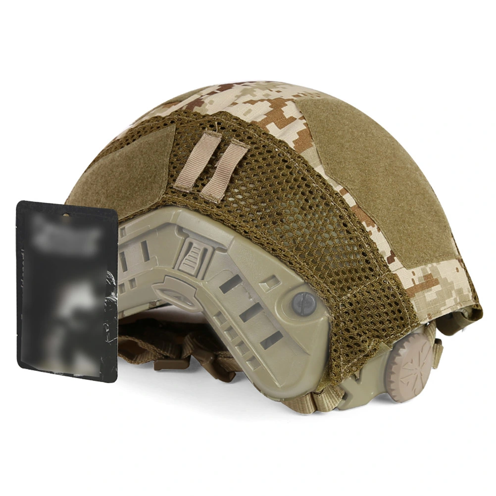 Safety Airsoft Helmet Cover Military Style Helmet Cover DIY Camouflage Helmet Accessory Digital Desert Style