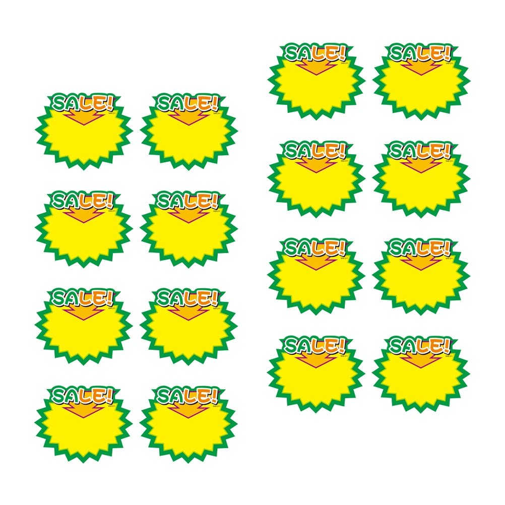 50 Pcs Market Price Signs Advertising Tags Retail Shop Blank Label Tags