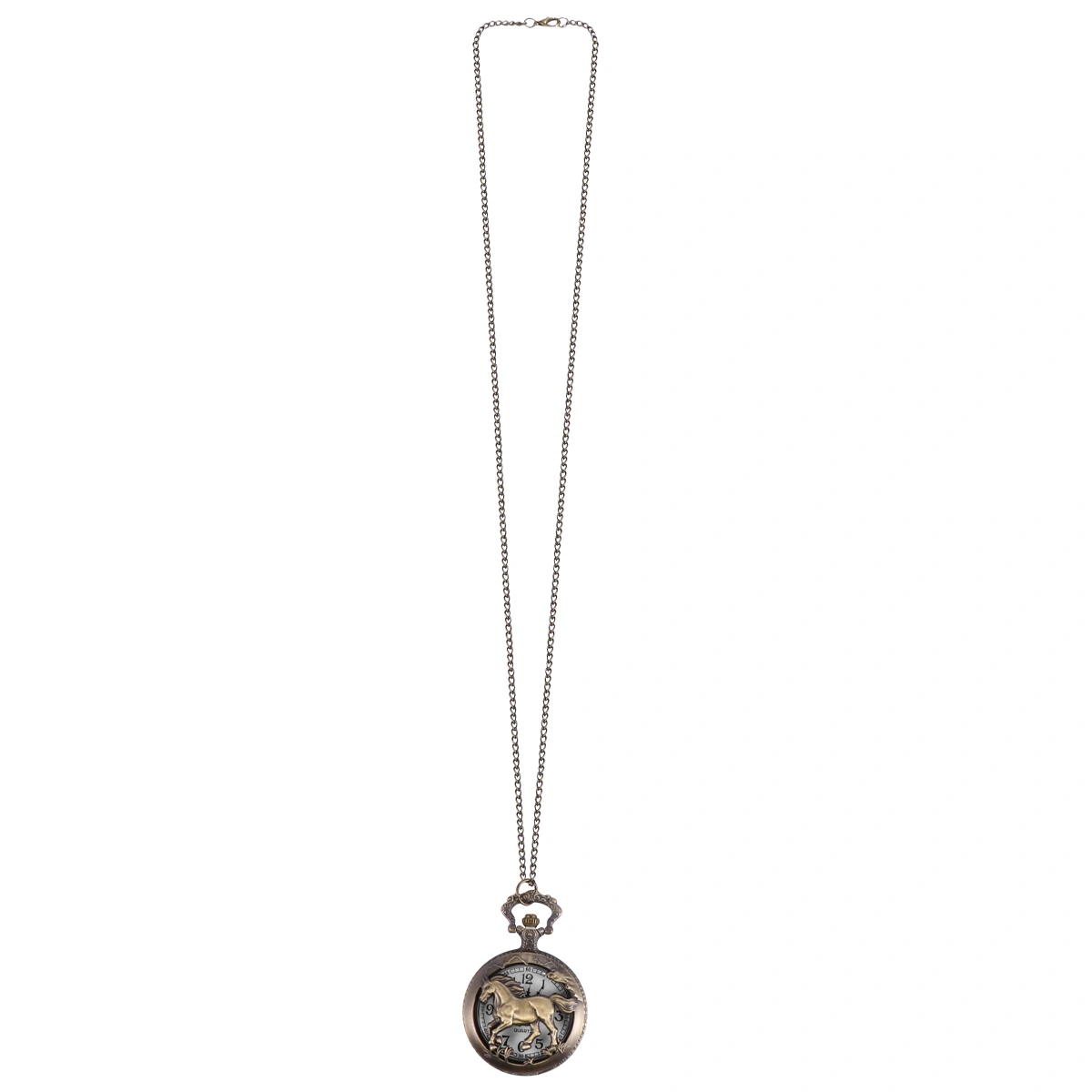 1PC Retro Hollow Pocket Watch Alloy Classic Delicate Quartz Pocket Watch