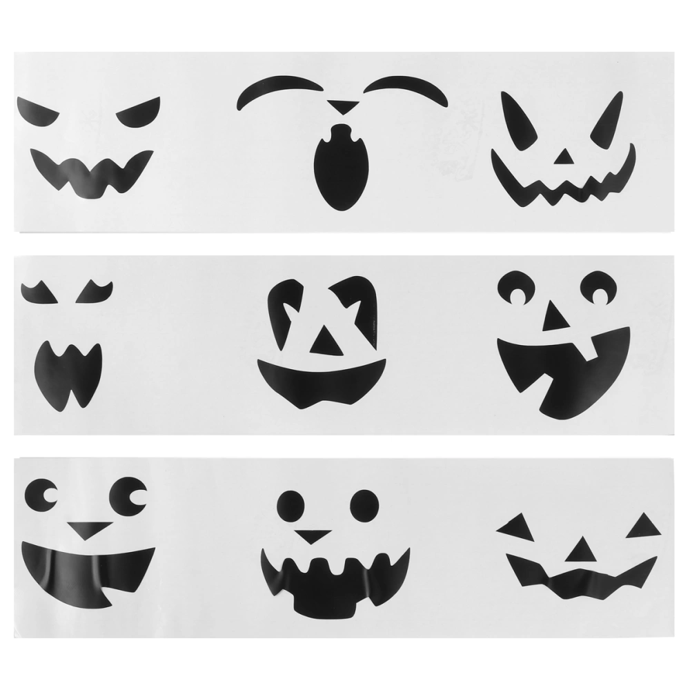 1 Sheet Halloween Pumpkin Stickers Halloween Party Stickers Pumpkin Decorations