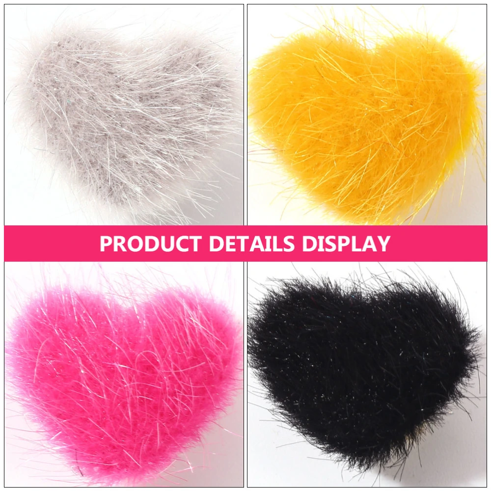 12pcs Nail Art DIY Fuzzy Ball Decors Magnetic Nail Art DIY Plush Ball Decors