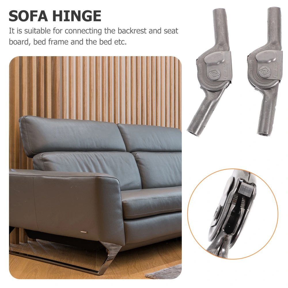 2pcs Couch Joint Hinges Tatami Japan Hinges Fold Sofa Furniture Accessory