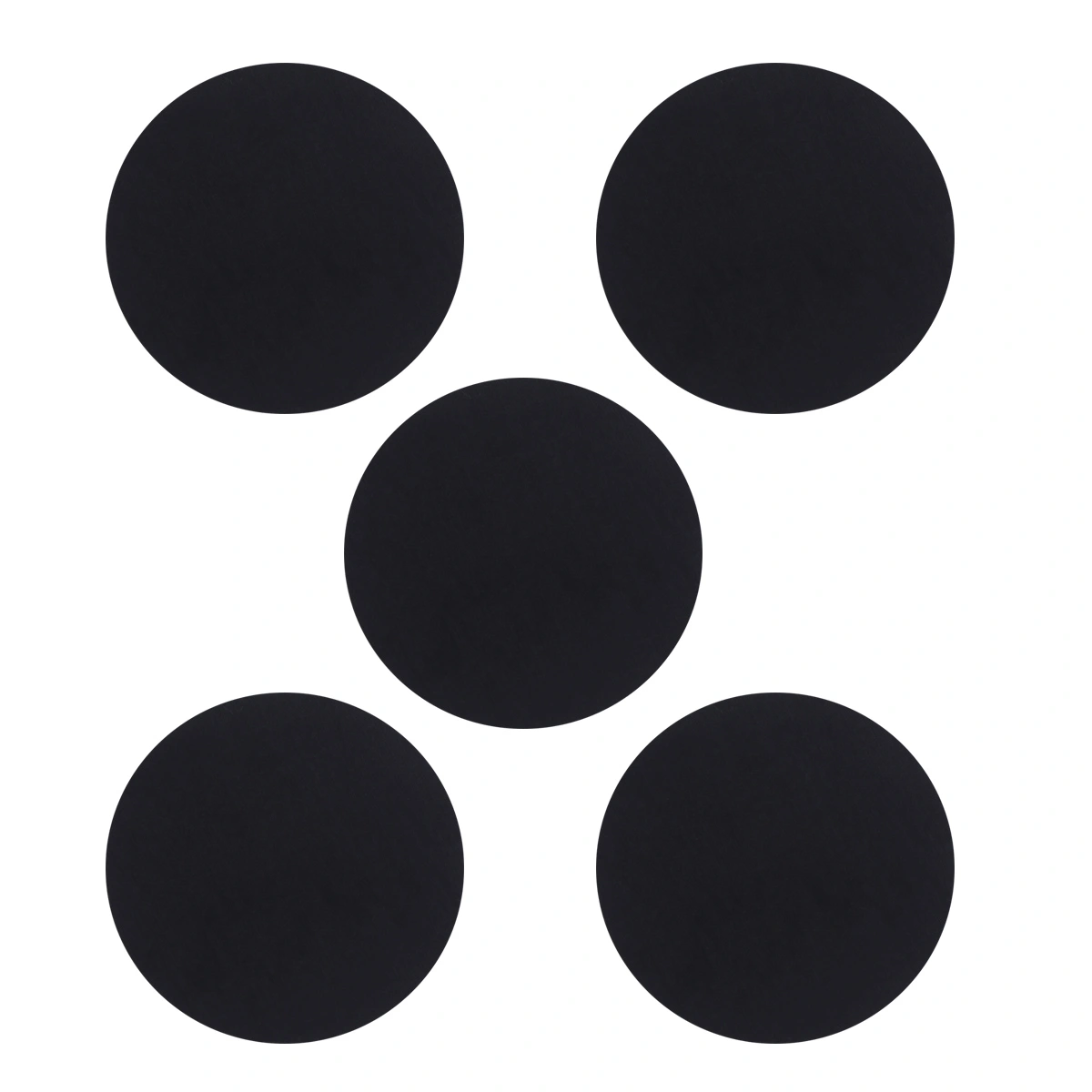 20Pcs Mobile Phone Bracket Accessories Patch Mobile Phone Magnetic Sheet Mobile Phone Holder Iron Plate (Black)