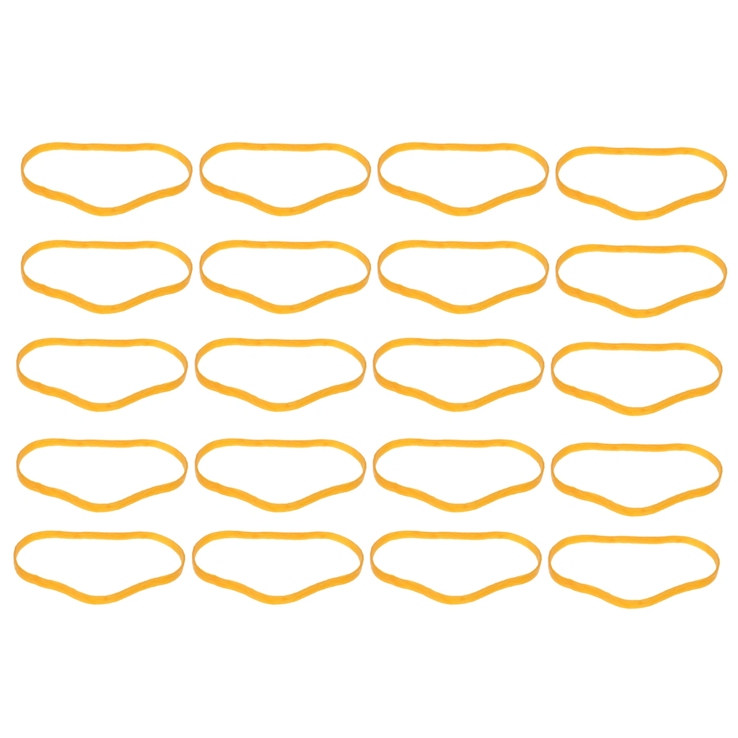 70pcs Thickened Rubber Bands Home Office School Rubber Bands Practical Rubber Bands