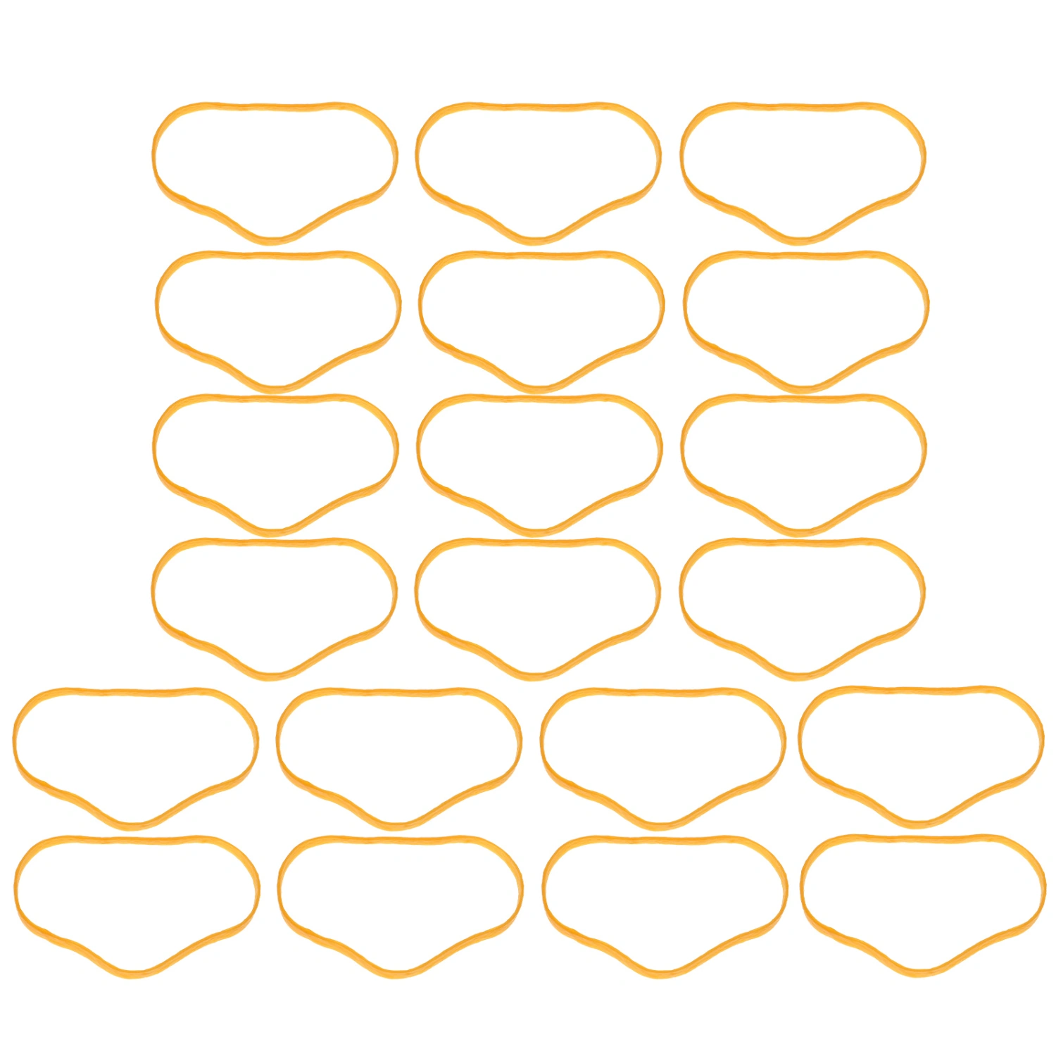 70pcs Thickened Rubber Bands Home Office School Rubber Bands Practical Rubber Bands