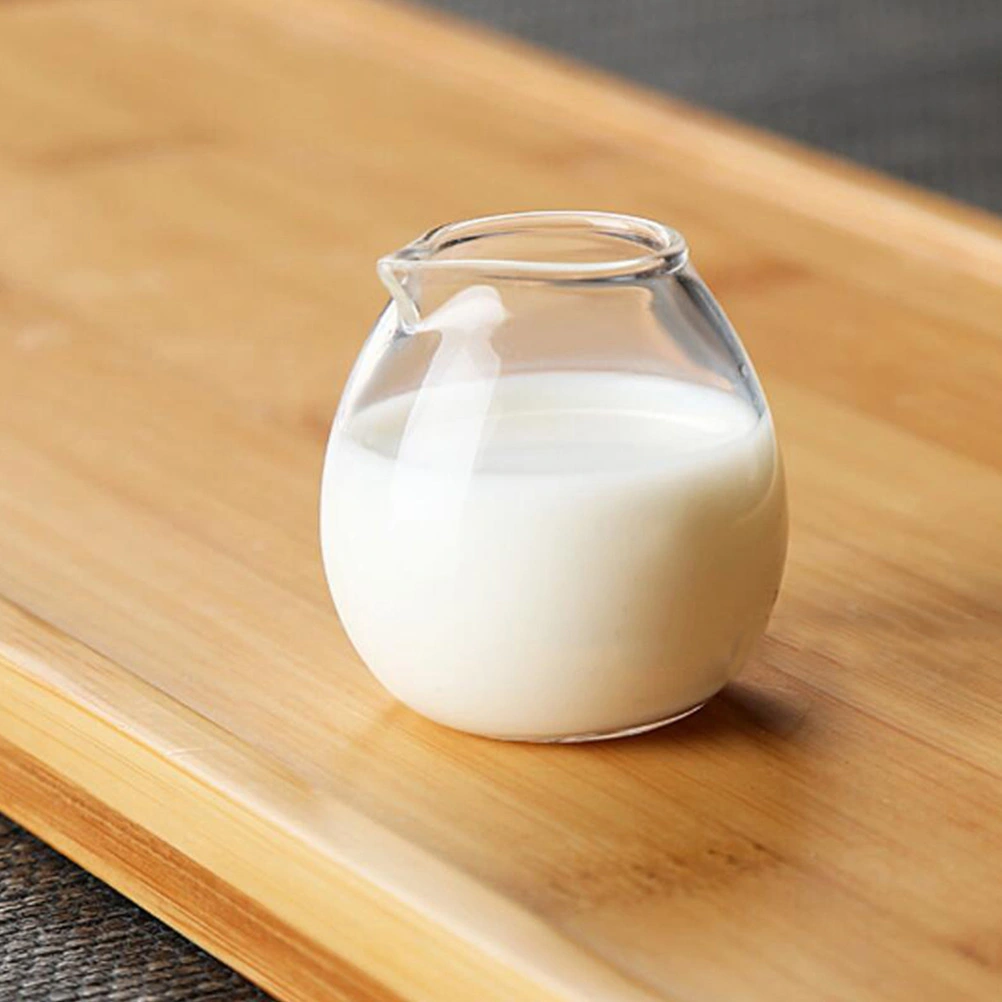 1 Pc Transparent Mini Glass Cup Milk Cup Coffee Latte Cup (Transparent)