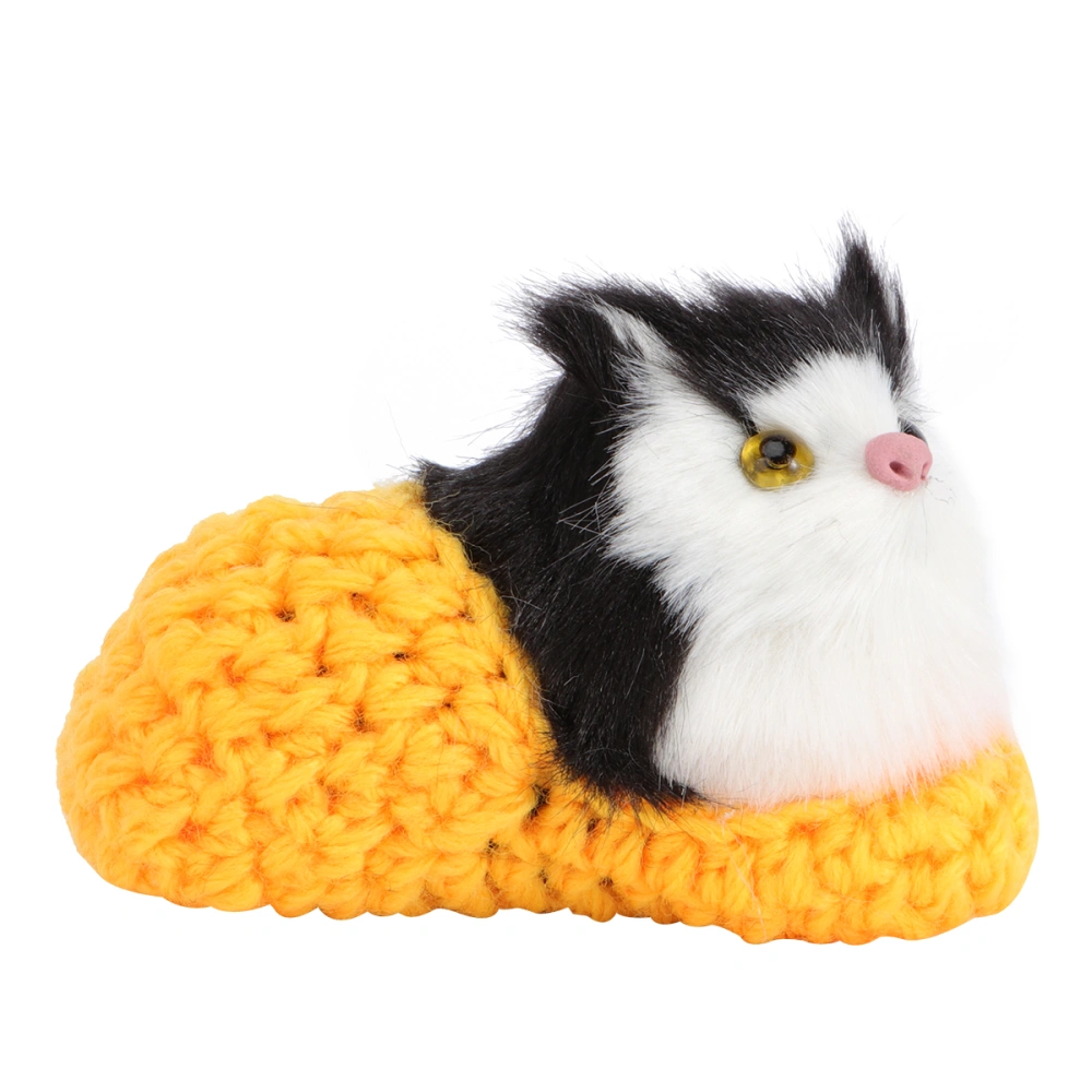 1PC Lovely Slipper Cat Toy Simulated Slippers Cat Toy for Kids (Random Color)