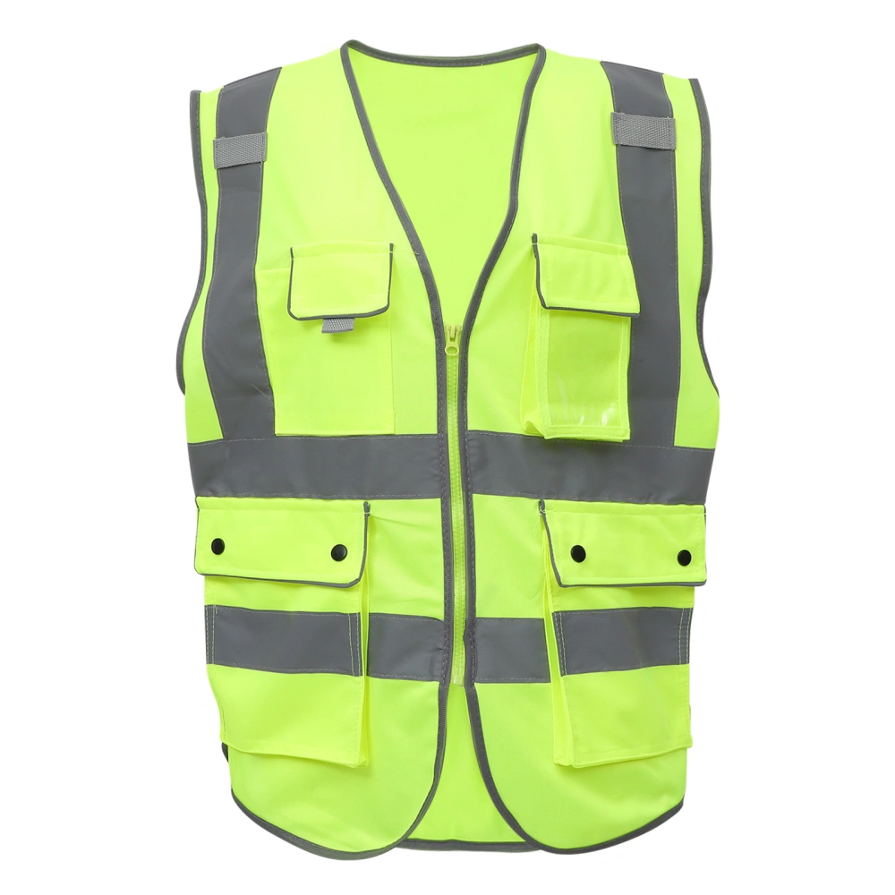 Safety Vest Reflective Vest Security Vest Multi-pocket Reflective Clothing