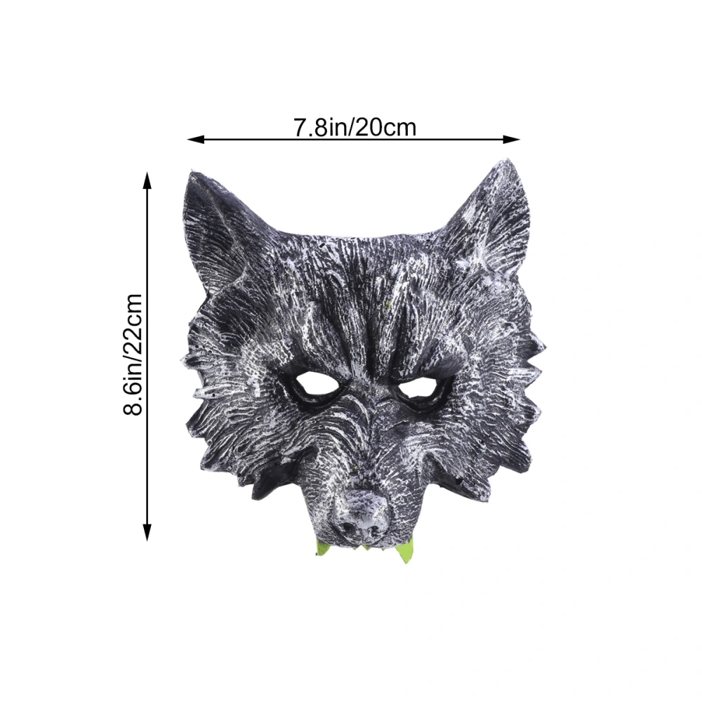 Grey Wolf Head Mask for Cosplay / Halloween / Masquerade