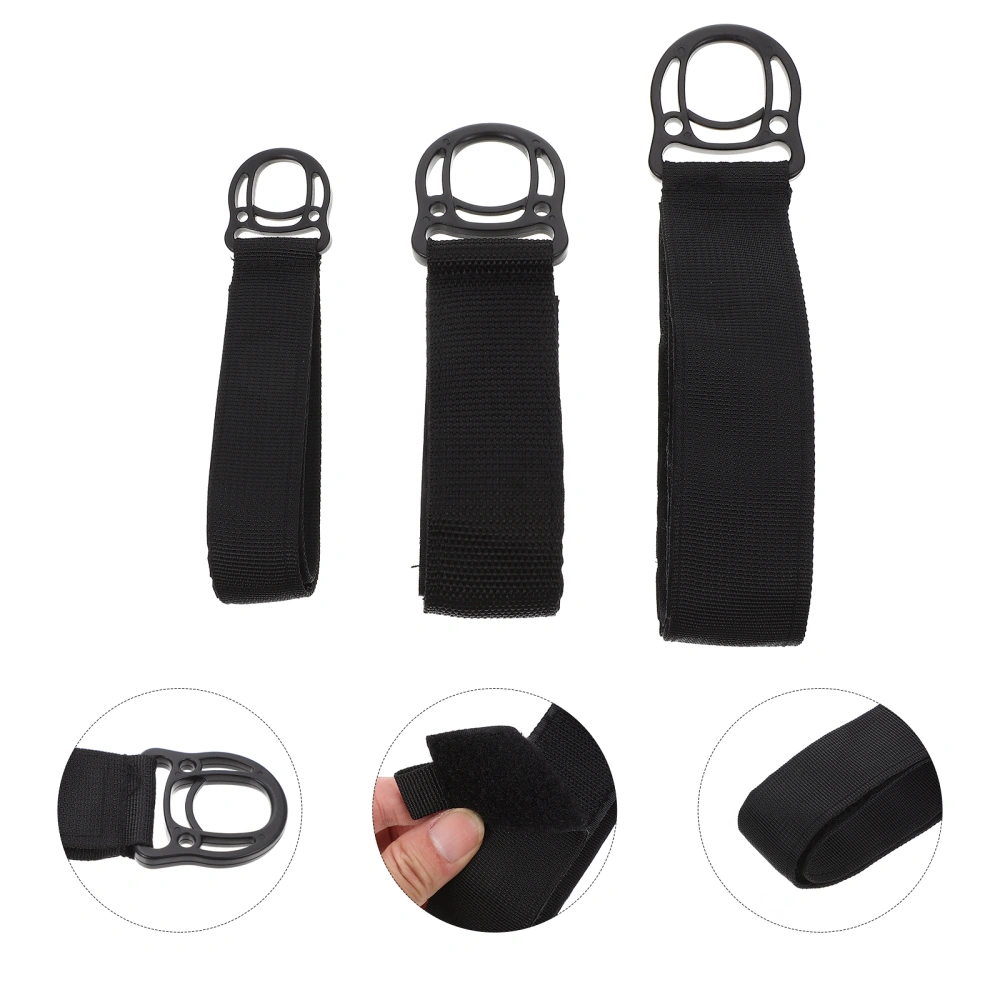 3Pcs Heavy Duty Storage Straps Multifunctional Cable Storage Straps for Home