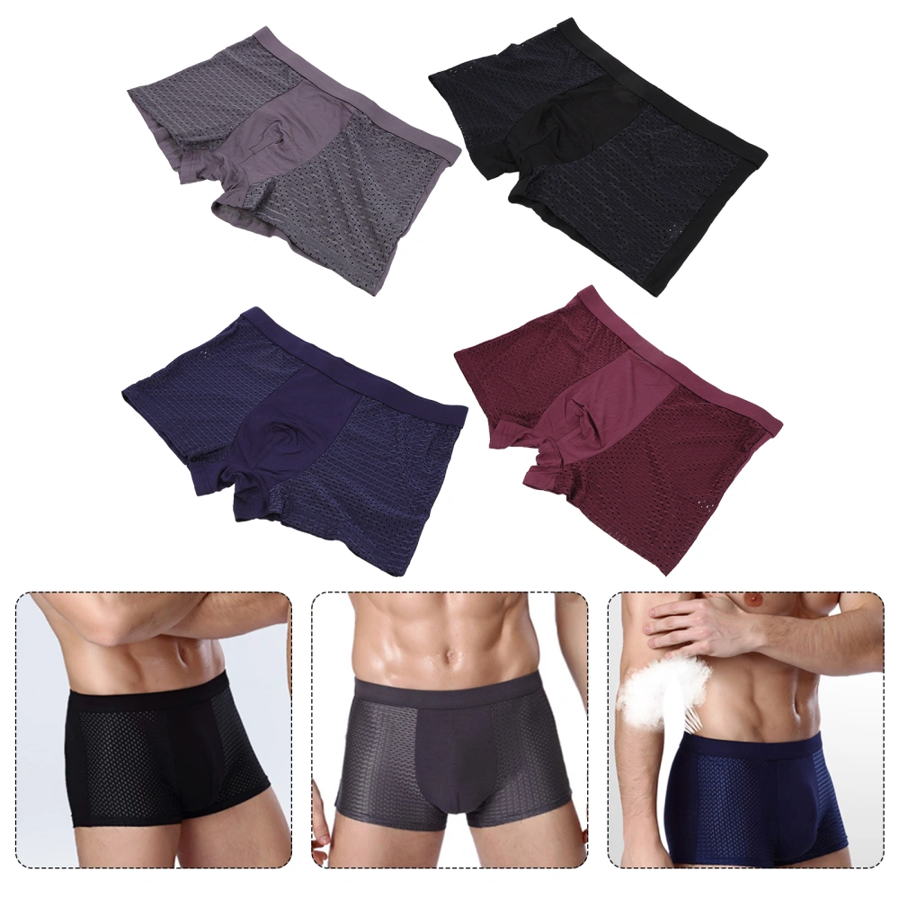 4pcs Premium Modal Men Briefs Stylish Modal Men Underpants Modal Men Panties