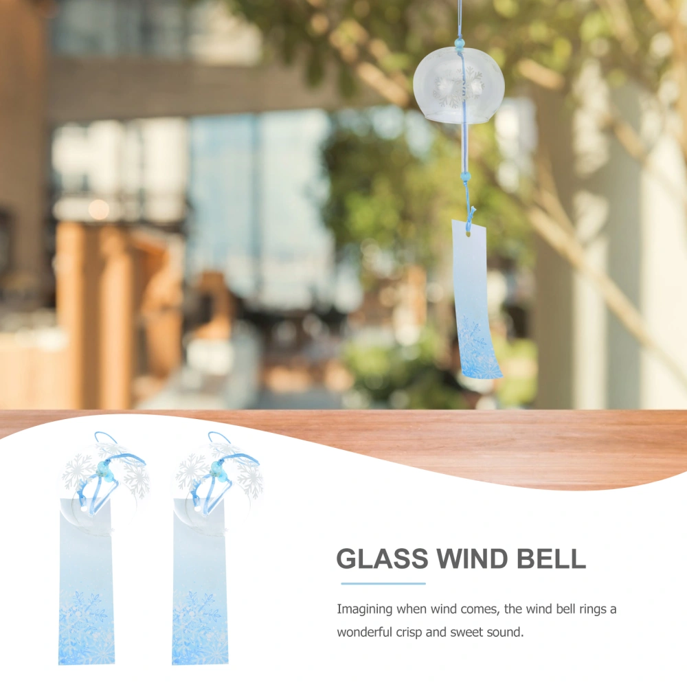 2Pcs Simple Decorative Windbell Chic Creative Wind Chimes for Home Decor