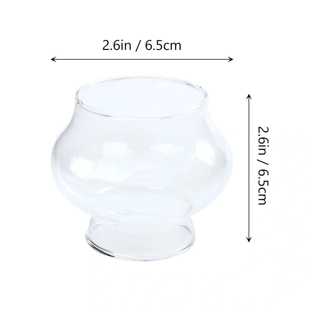 1pc Transparent Kerosene Lamp Shade Oil Lamp Kerosene Lamp Protective Cover