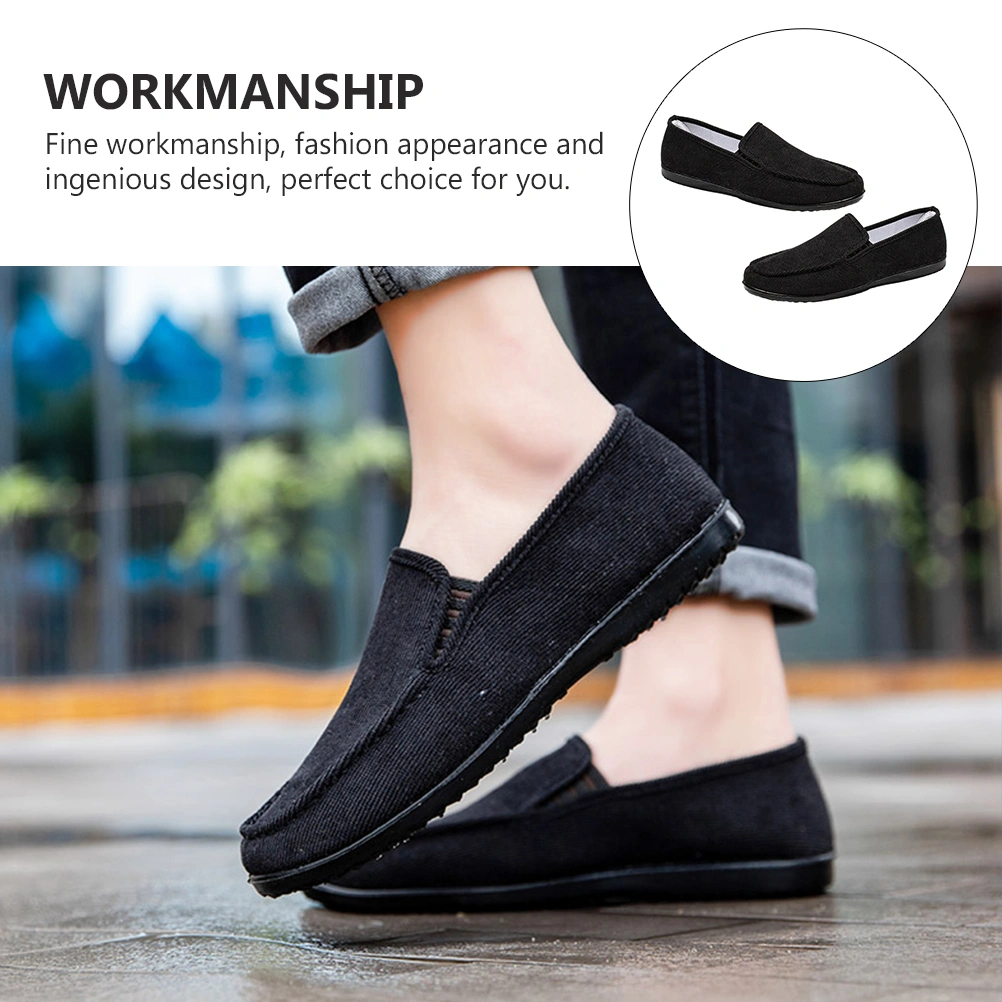 1 Pair Four Seasons Male Shoes Sole Men Shoes Leisure Breathable Shoes