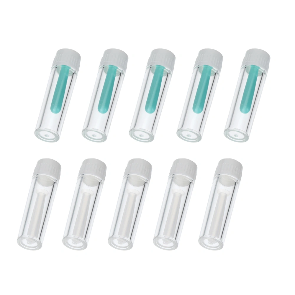 10pcs Silicone Lens Stick Lens Inserter Remover Reusable Lens Inserter (Random Color)