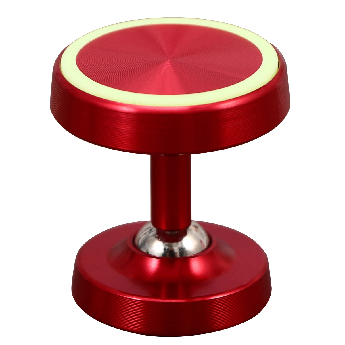 1Pc Magnetic Car Phone Holder Telescopic Rod Suction Cup Car Phone Mount Cell Mobile Phone Holder Stand(Red)